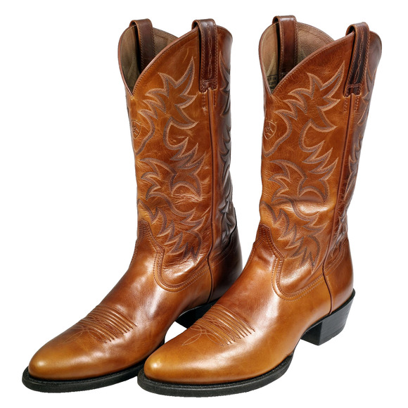 ARIAT Heritage R Toe Men's 13" Brown Western Boots Size 12D 34740 Cowboy Trucker - Picture 2 of 12